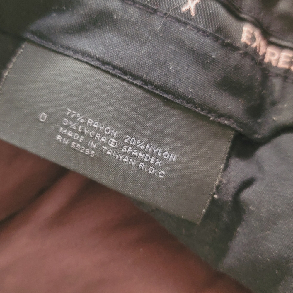 Express Design Studio Editor Capri Stretchy Pant … - image 3